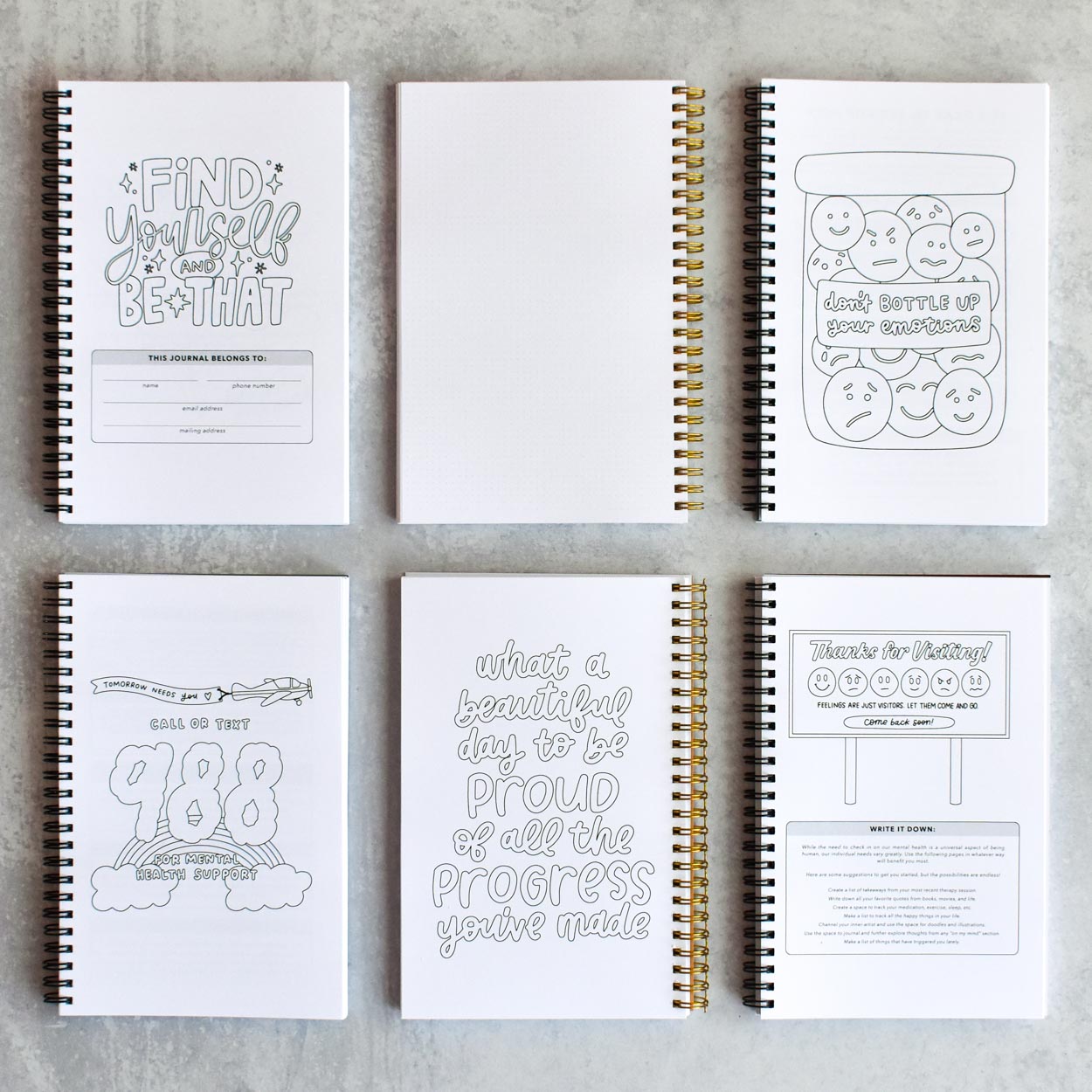 Don't Bottle Up Journal