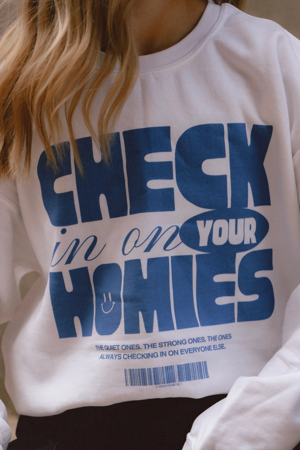 Check In On Your Homies Crewneck